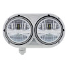 5 3/4" Round LED Headlight With 8 High Power LEDs In Housing