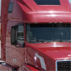 Volvo VNL 2012+ Black Mirror Cover Shown On Truck