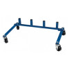 Deluxe Heavy Duty Vehicle Positioning Jack Storage Rack View