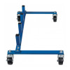 Deluxe Heavy Duty Vehicle Positioning Jack Storage Rack Side View