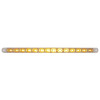 14 LED 12" Light Bar Replacement For Headlight Bezel Amber/Clear