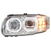 Peterbilt 388 389 Full LED Projector Headlight With Halo Ring Driver Side