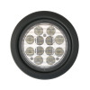 4" Round LED Brake Light Kit Clear