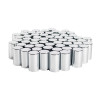 Chrome Plastic 33mm Cylinder Nut Cover 60 Pack Group
