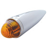 Amber Glass Lens Torpedo Cab Light With Housing - Beehive Amber