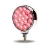 Round Double-Faced Dual Revolution LED with Reflector (Red)