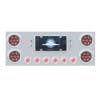 Competition Series Rear Center Panel With 4" & 2" Round LEDs - Clear Lens On