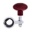 Universal Classic Red Steering Wheel Spinner Side View