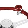 Universal Classic Red Steering Wheel Spinner Mounted
