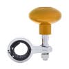 Universal Classic Gold Steering Wheel Spinner Side View