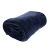 Flannel Fleece Comfort Blanket - Navy Blue Unpackaged