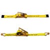 3" Self Contained Ratchet Tie Down Strap Assembly