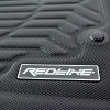 Redline Peterbilt Floor Mat (Logo and Tread Closeup)