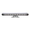 10" Dual Function Light Bar With 180 Swivel Base Red LED/Clear Lens Off