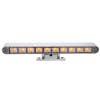 10" Dual Function Light Bar With 180 Swivel Base Amber LED/Clear Lens On