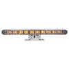 10" Dual Function Light Bar With 180 Swivel Base Amber LED/Clear Lens 