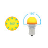 High Power 1156 LED Single Function Bulb Amber 360