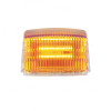 36 LED Square Cab Light Pack Clear Front View On