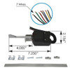 Universal Turn Signal Switch Dimensions
