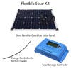 Flexible Power Monocrystalline Solar Panels Kit 60W