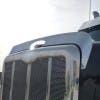 Stainless Steel Bug Deflector For 2014+ Peterbilt 567 On Truck