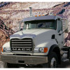 Mack CH CX Granite Vision OEM Style Stainless Steel On Truck
