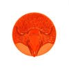 Vibrant Colored Eagle Air Valve Knob - Cadmium Orange