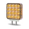 Square Dual Function Double Face Fender LEDs Amber