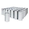 60 Pack Chrome 33mm Tall Cylinder Nut Covers