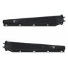 30" Black Heavy Duty Competition Series Mud Flap Hanger 2" Bolt Spacing Thumbnail