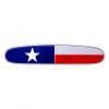 Freightliner Chrome Die Cast Flag Emblem Texas
