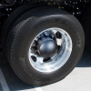 Complete Satin Black Axle Cover Kit With 33MM Thread On Lug Nut Covers Rear On Truck