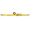 2" Long Wide Handle Ratchet Strap Assembly With Wire Hooks