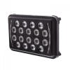 18 High Power LED 4" X 6" Rectangular Off-Road Position Light Angle Off