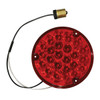 4"  Pearl Round LED Load Light With 1156 Plug - Red Wiring