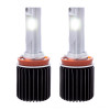 Dual Color High Power 12V H11 LED Replacement Bulb Pair - White Light