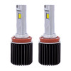 Dual Color High Power 12V H11 LED Replacement Bulb Pair - Side View