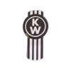 Black Original Kenworth Logo Tractor Trailer Air Brake Knob