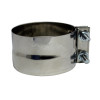 5" WFC Series Stainless Steel Band Clamp - Front View