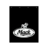 Mack Logo Poly Mud Flap - Black Right Facing