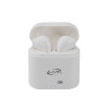 iLive Truly Bluetooth Wireless Earbuds - White Top View Case