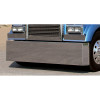 Universal Blind Mount Classic Stainless Steel Bumper On Blue Truck