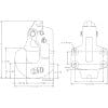 240 Pintle Hitch Coupling (Dimensions)