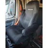 Freightliner Cascadia Form Fitting Factory Seat Cover by Redline On Customer's Truck
