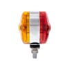 15 LED Double Face Light With Reflector Red Side View Amber/Red Lens