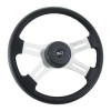 Classic Polyurethane 16" Steering Wheel (Black Horn Button)