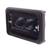 4"x6" High Power LED Heating Light Black High Beam Turned View