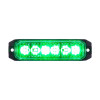 High Power LED Competition Series Slim Warning Light - Green