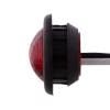 1 LED Mini Clearance Marker Light With Rubber Grommet - Red/Red Side