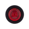 1 LED Mini Clearance Marker Light With Rubber Grommet - Red/Red Off
